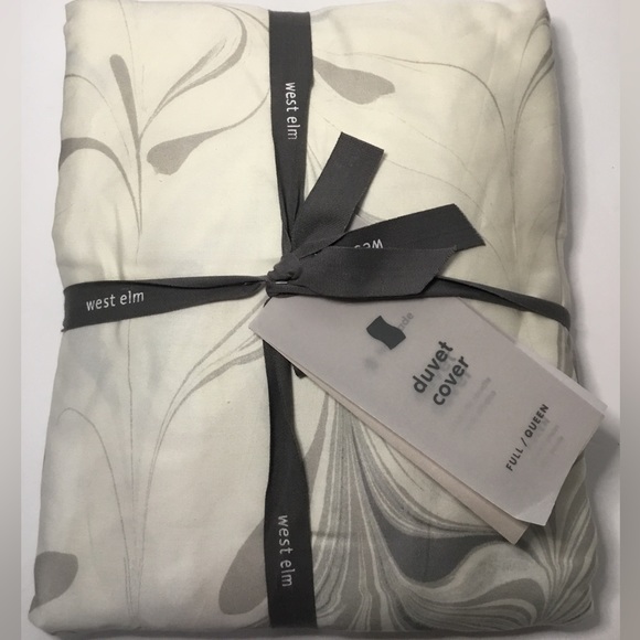 West Elm Bedding Nwt West Elm Fullqueen Duvet Cover Tencel